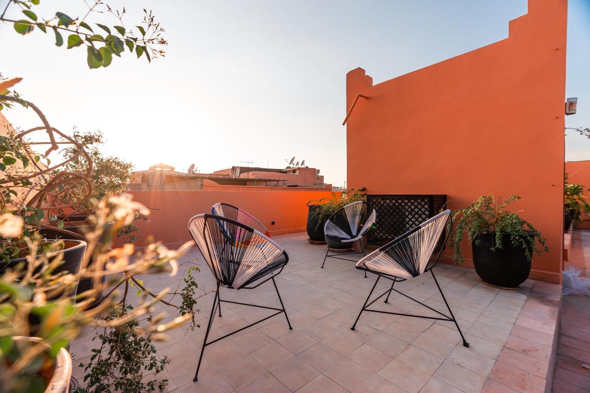 Riad L'Ecole Marrakesh Bagian luar foto