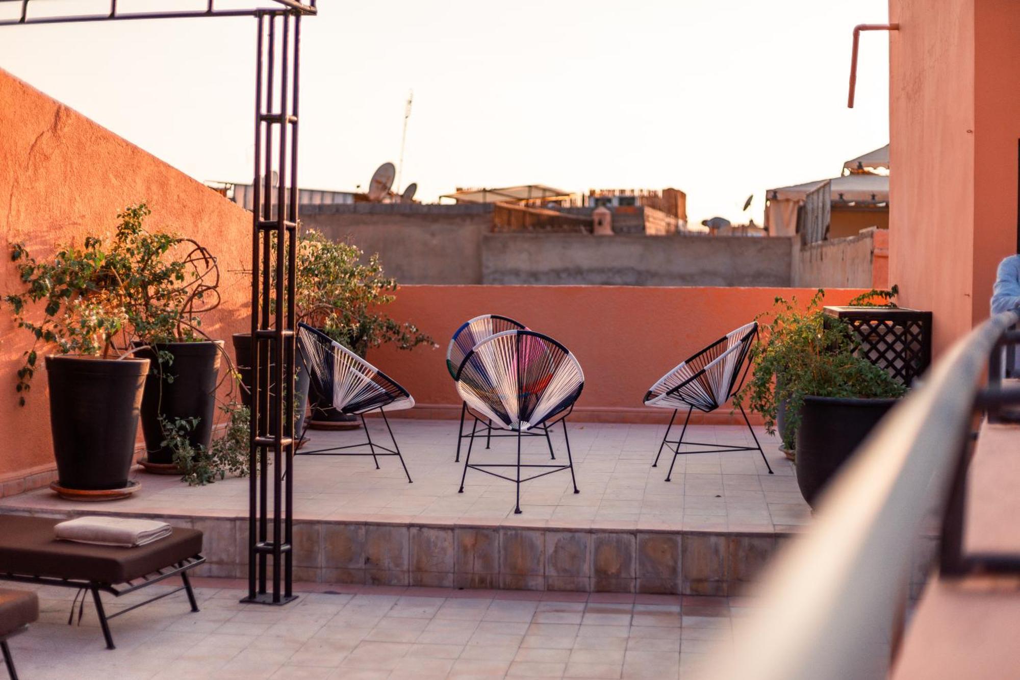 Riad L'Ecole Marrakesh Bagian luar foto