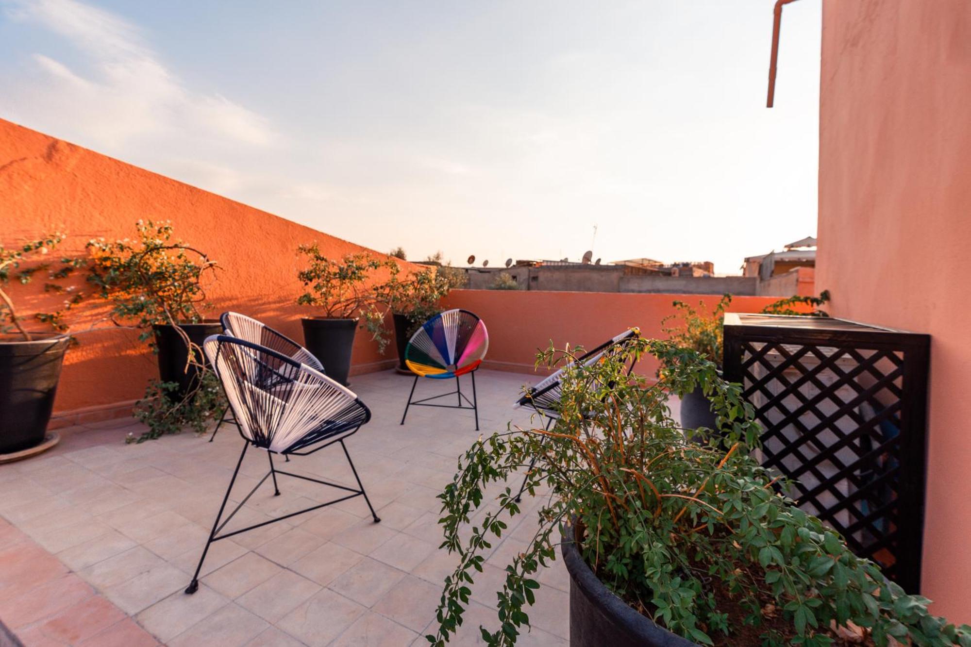 Riad L'Ecole Marrakesh Bagian luar foto
